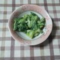 アタックひめちゃん's cooksnap of when they made 菜の花　味噌マヨネーズ.