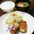 ちえたろう's cooksnap of when they made 少ないお肉で大満足♡厚揚げの豚バラ巻き.
