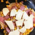 マム's cooksnap of when they made 簡単おもちピザ♡フライパンだけで.