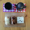 ｍａｐｌｅ。▽▲'s cooksnap of when they made カスタードクリームも自家製ちぎりパン.