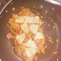 マム's cooksnap of when they made 簡単おもちピザ♡フライパンだけで.