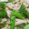 Rick_t's cooksnap of when they made 春パスタ～菜の花と海苔のペペロンチーノ～.