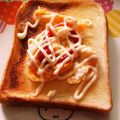 稀りん's cooksnap of when they made 卵とチーズのトースト.