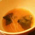 ぶひこまる's cooksnap of when they made 切干大根、わかめ、薄揚げのお味噌汁.