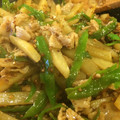 nikokane's cooksnap of when they made 本格的なジャガイモと豚肉の炒めもの.
