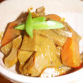 ふくろうみー's cooksnap of when they made 煮しめｏｒ筑前煮リメイク　和風根菜カレー.