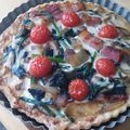 zakico00's cooksnap of when they made パーティーで絶賛の彩りキッシュ！.