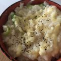 siia11's cooksnap of when they made ネギの和風ホットミルクリゾット。.