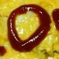 ma___111's cooksnap of when they made ずぼら♡オムライス♡.