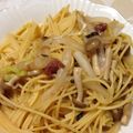 クックG33VLV☆'s cooksnap of when they made 白菜の梅バタースパゲティ.