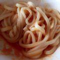 学力底辺のデフ's cooksnap of when they made 簡単レンジで明太かまたまうどん.