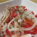 碧生空's cooksnap of when they made 新玉ねぎとトマト☆さっぱりツナサラダ.