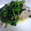 れおいち's cooksnap of when they made 豚とほうれんそうの梅マヨ炒め.