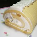 みだいちゃん's cooksnap of when they made しっとりふわふわ＊林檎のロールケーキ.