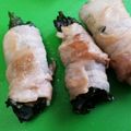 のんこ0401's cooksnap of when they made 巻いて焼くだけ★豚肉の梅しそチーズ巻き.