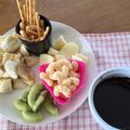 りょう1ふう5's cooksnap of when they made レンジで〜♬チョコフォンデュパーティー♡.