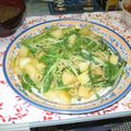のすけのすけ's cooksnap of when they made 水菜とじゃが芋の和風パスタ.