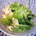 choco13's cooksnap of when they made 香菜とささみ.