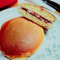 蒼林檎なのですよ's cooksnap of when they made 混ぜるだけ簡単どら焼き♪.