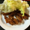 kitakun's cooksnap of when they made 甘辛手羽中チキンバー　ビールススム君.