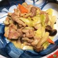 xxmiaxx's cooksnap of when they made キャベツと豚肉のチーズ味噌炒め.