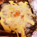 一人暮らし女's cooksnap of when they made リメイク◎月見マヨ焼きカレートースト.