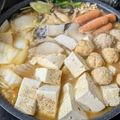 ひぃたろぉ～♪'s cooksnap of when they made 簡単、スープもうまいホルモン鍋（もつ鍋）.