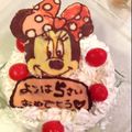 ナチュリラ's cooksnap of when they made チョコプレート ミニー　ねずこ.