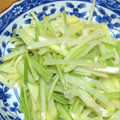 ガッチャン5's cooksnap of when they made 箸が止まらない!じゃが芋とセロリの和え物.