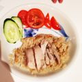 chanlisa's cooksnap of when they made 炊飯器で簡単カオマンガイ（海南鶏飯）.