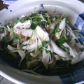 peachy0307's cooksnap of when they made ささみとかいわれの梅肉和え.