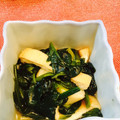 超ひでさん's cooksnap of when they made 簡単♪香ばし油あげとほうれん草の煮浸し風.