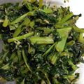 さおにゃんこ✨'s cooksnap of when they made お粥のお共☆大根菜としらすの胡麻油炒め.