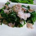 ＴＯＭＯＷＡＴ's cooksnap of when they made 昆布茶でわさび菜のおひたし☆.