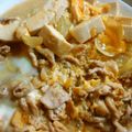 さちぶた♪'s cooksnap of when they made 豚肉と豆腐の卵とじ.