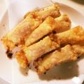 にくたまご's cooksnap of when they made 餃子の皮であつあつとろり辛子明太子チーズ.