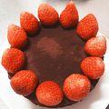あぽろ．'s cooksnap of when they made 苺と生チョコクリームのクリスマスケーキ♪.