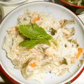 白いぐれーぷ's cooksnap of when they made 包丁いらず驚き新旨♡鮭と？の炊き込みご飯.