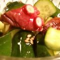 猫大好き♪鰤好き♪'s cooksnap of when they made 超スピード料理！タコときゅうりのマリネ.