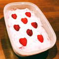 彩やん。's cooksnap of when they made 可愛い美味しい簡単いちごアイス.