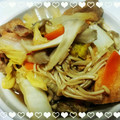 バニラchan's cooksnap of when they made めんつゆで簡単白菜と厚揚げのすき煮.