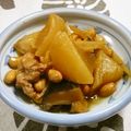 Haru Haru's cooksnap of when they made 圧力鍋で豚肉と大豆の大根の煮物♡.