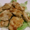 まゆやまさん's cooksnap of when they made 鶏ムネ肉の柔らかソテー〜からし風味〜.