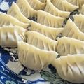 モモキト's cooksnap of when they made 焼きよし揚げてよし小松菜いっぱいギョウザ.