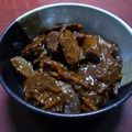かこ☆かっちゃん's cooksnap of when they made 鹿肉の大和煮(-ω☆*)味噌味だじぇ*★.