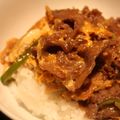 ミッフーママ's cooksnap of when they made ガッツリご飯と☆牛肉の甘辛炒めwith卵.