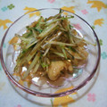 river36's cooksnap of when they made 安価な鶏皮と水菜の簡単炒め.