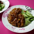ウニネコ's cooksnap of when they made 大根の入ったジャージャー麺.