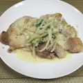 まさたかまま's cooksnap of when they made ポークソテー～和風クリームマスタード仕立.