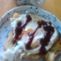 まいえりもも's cooksnap of when they made 目玉焼き乗っけただけトースト.